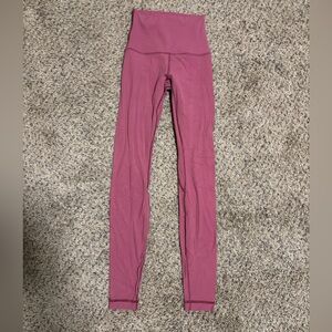 Lululemon Super High waisted Align Pink Leggings